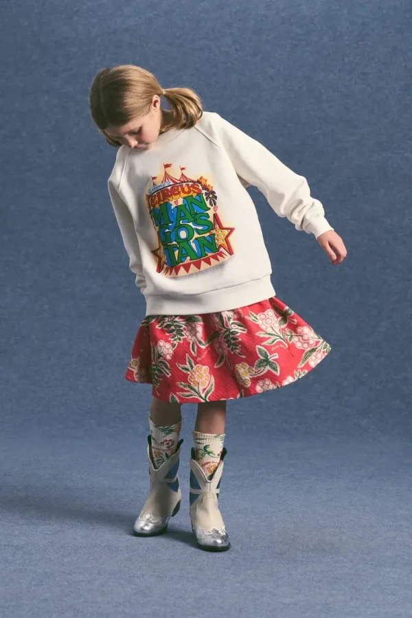 Maison Mangostan | CIRCUS SWEATSHIRT CLOUDY WHITE | Mellow - Image 3